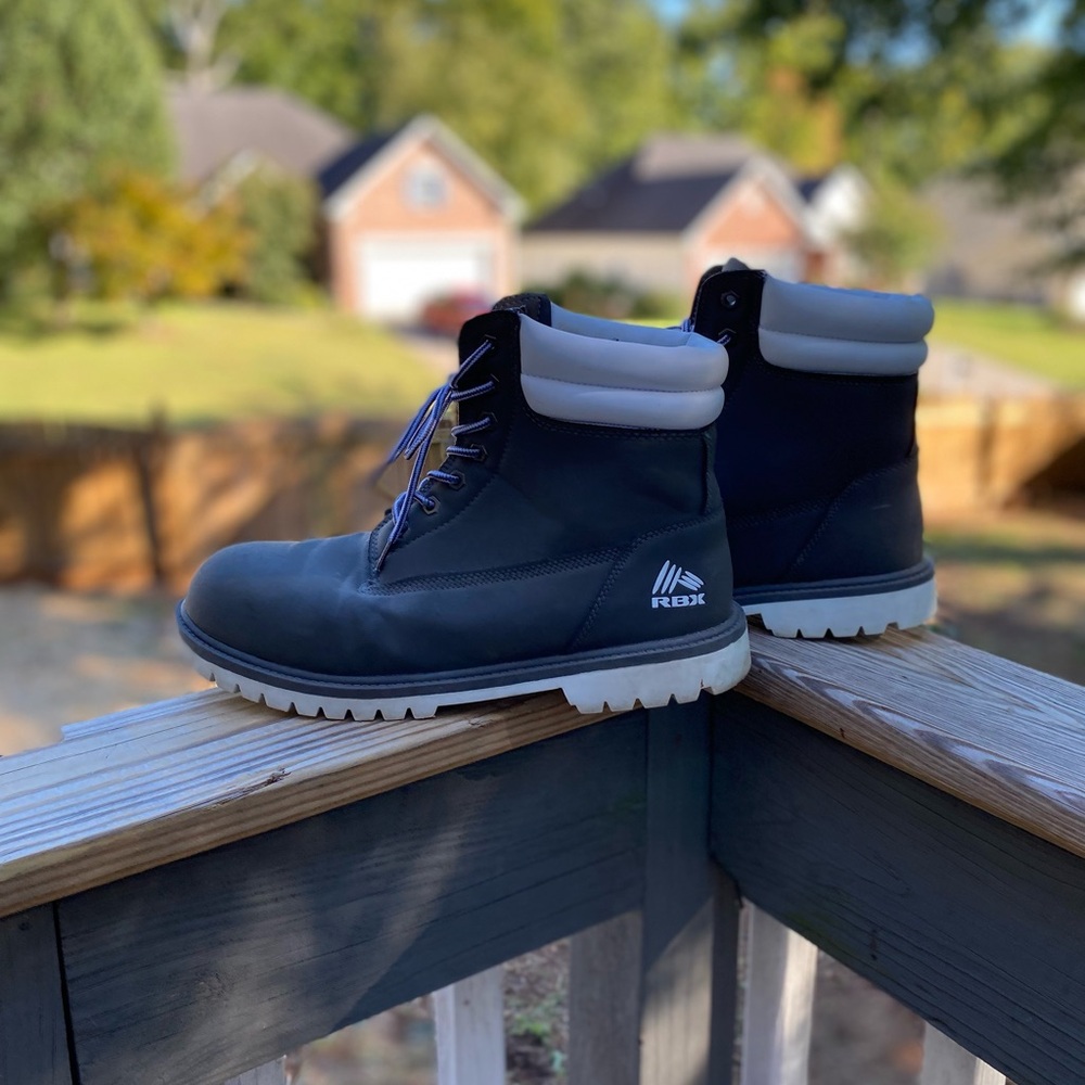 Men’s Grey RBX Lug Boots Sz 13 - Picture 3 of 7